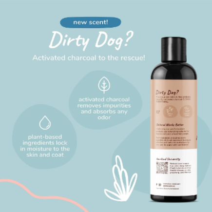 kin+kind Dog Shampoo - Deep Clean, Dirt & Odor Remover