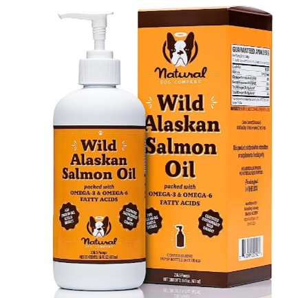 Natural Dog Company Wild Alaskan Salmon Oil, 16-oz